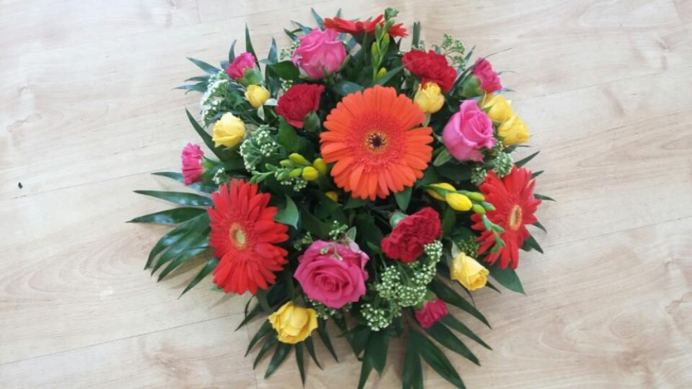 Vibrant Posy Tribute